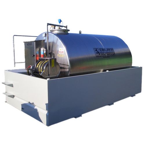 Depósito de almacenaje - Avio - Emiliana Serbatoi - para distribución / para combustible de avión / de acero inoxidable