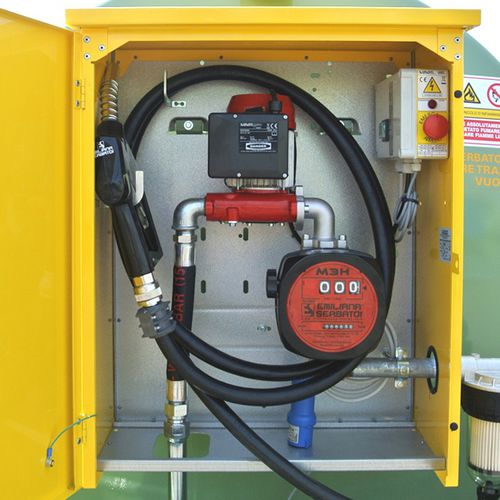 Armario de almacenamiento y distribución - TF - Emiliana Serbatoi - de pared / para carburante / IP55