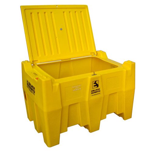 Caja-palé de polietileno - Carrybox - Emiliana Serbatoi - para botellas / de seguridad / con cierre