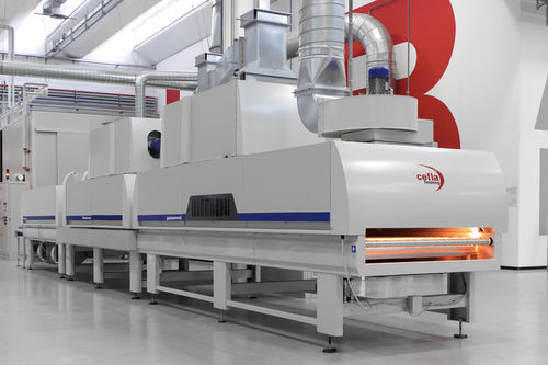 Horno de túnel - Glassoven - Cefla Finishing - de cocción / eléctrico