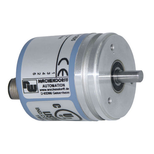 Encoder rotativo incremental - WDG 40A - Wachendorff Automation GmbH & Co. KG - óptico / magnético / con eje macizo