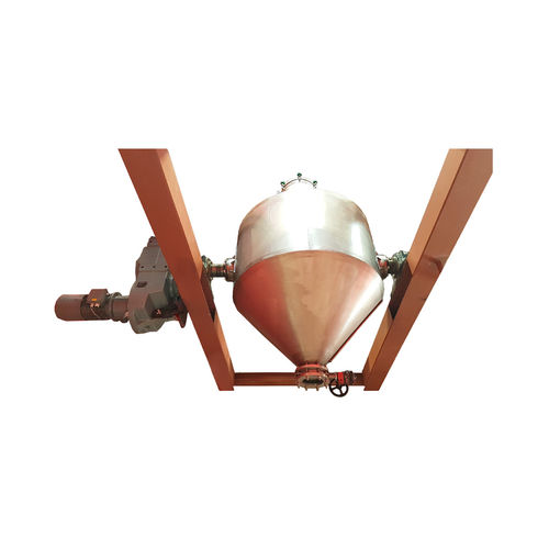 Mezcladora de doble cono - PIMECSA - de fondo de cuba / batch / de sólidos
