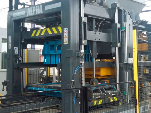 Máquina para fabricación de bloques de hormigón - COMPACTA ALPHA - prensoland - automática