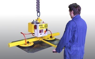 Elevador de ventosas para chapas - Minivac 2-250 - Kilner Vacuumation - horizontal