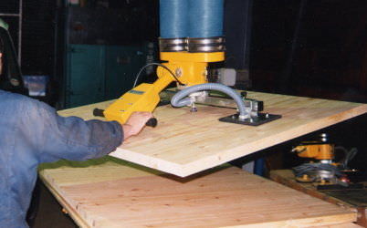 Tubo elevador para planchas de madera -  Liftmate KVT-R 160 - Kilner Vacuumation