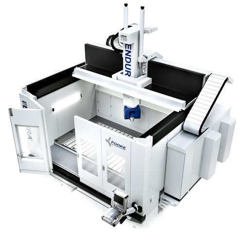 Fresadora CNC compacta - ENDURA® 700LINEAR series - FOOKE GmbH - 5 ejes / universal / para acero
