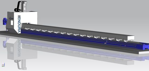 Fresadora CNC 5 ejes - ENDURA® PRO LINEAR - FOOKE GmbH - vertical / para aluminio / de columna móvil