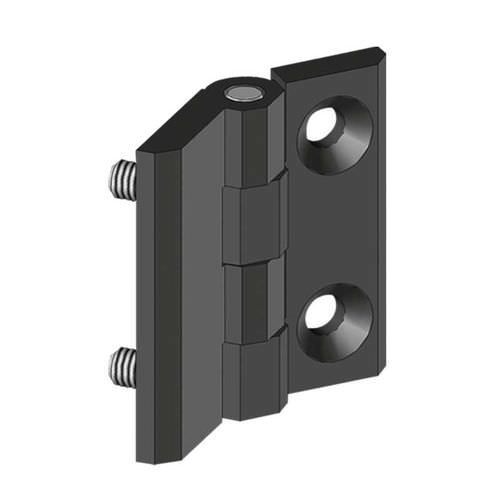 Bisagra plana - 099112E - Essentra Components - de zinc moldeado a presión / atornillable / 270°