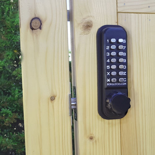 Cerradura mecánica - BL2621 ECP - Borglocks - para puerta / para portón / de acero inoxidable