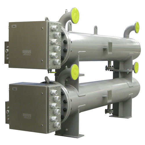 Resistencia de alta potencia - Sinus-Jevi Electric Heating B.V. - de pie / de frenado / refrigerada por agua