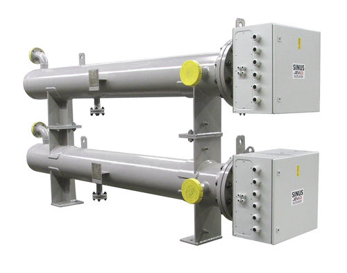 Resistencia de capa de carbón - 1 600 kW - Sinus-Jevi Electric Heating B.V. - de pie / de frenado / refrigerada por agua