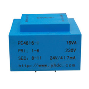 Transformador de aislamiento - PE4816-I - YHDC Dechang Electric - encapsulado / monofásico / insertable