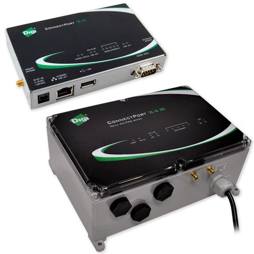 Pasarela de comunicación - ConnectPort® X4 Family - Digi International - WAN / Ethernet / celular