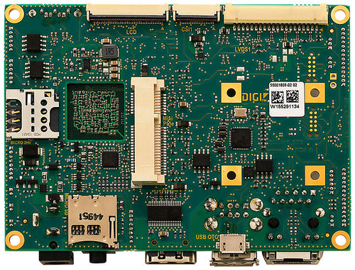 Ordenador monotarjeta NXP i.MX6 - ConnectCore® 6  - Digi International - embarcado / compacto