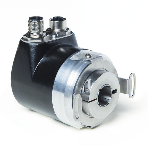 Encoder rotativo absoluto - WH5800M - SIKO GmbH - magnético / con brida / digital