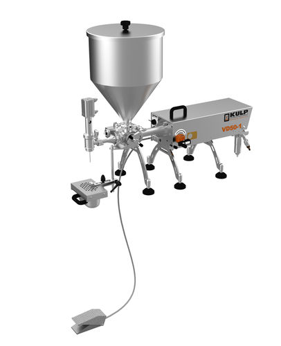 Máquina de llenado semiautomática - VD0050+SN01 series - Kulp Makina - de botellas / para productos viscosos / para líquido