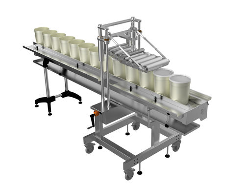 Encapsuladora lineal - max. 1 200 p/h | KAP 921 - Kulp Makina - a presión / automática / para cubos