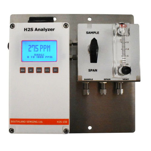 Analizador de gas natural - H2S-150-NG - Southland Sensing Ltd. - de sulfuro de hidrógeno / para zona de descarga / de vigilancia