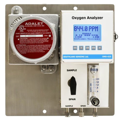 Analizador de oxígeno - OMD-625 - Southland Sensing Ltd. - de gas natural / de proceso / para entorno peligroso