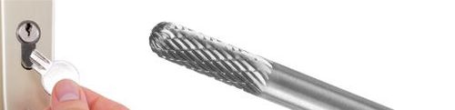 Fresa monobloque - Locksmith  - ATA Group - de desbarbado