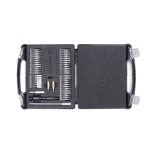 Set de puntas para destornillador para tornillos de cabeza hueca hexagonal - 4-970-A - bernstein - para tornillos de seis lóbulos / para tornillo plano / para tornillos spanner