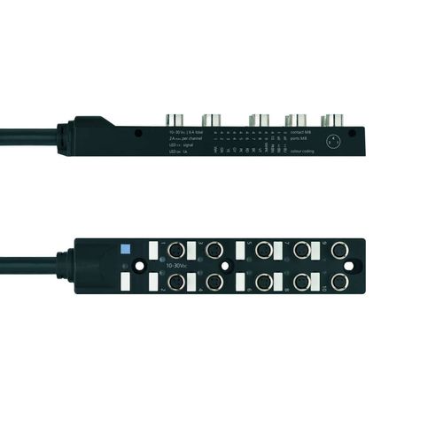 Módulo E/S analógico - 10I/OM8-3P2C-2/S370  - ESCHA Bauelemente - IP65