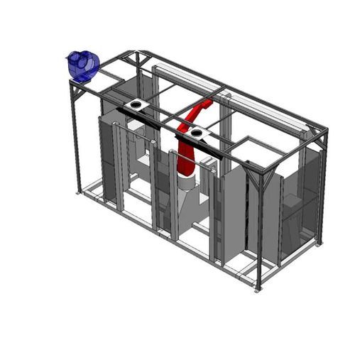 Cabina de soldadura - Engmar - de aspiración / de protección / de aire limpio