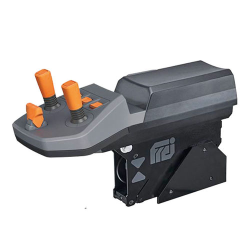 Joystick para máquina agrícola - BRAVA ACTRA JOY PLUS - Gebrüder Frei - CANopen / multifunción / con reposabrazos