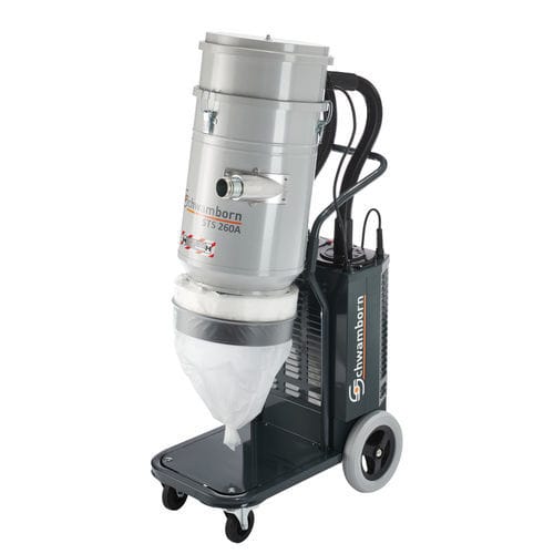 Aspirador industrial - STS 260A - Schwamborn - en seco / para polvo / eléctrico