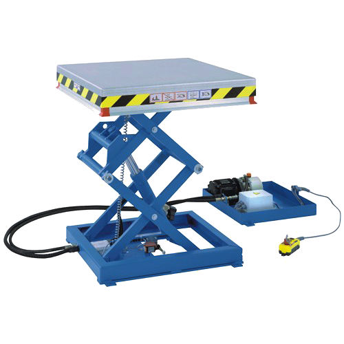 Mesa elevadora de doble tijera - HF 2 KS series - Gruse Maschinenbau - electrohidráulico / estacionaria
