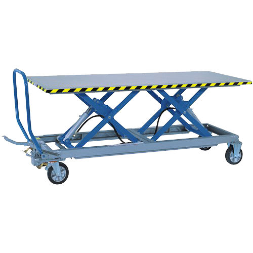 Mesa elevadora de tijera larga - HF 2 L series - Gruse Maschinenbau - manual / móvil / para cargas pesadas