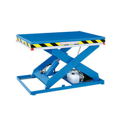 Mesa elevadora de tijeras simples - ELS  - Gruse Maschinenbau - hidráulica / estacionaria
