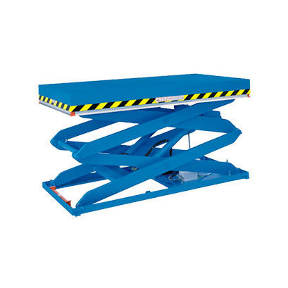 Mesa elevadora de doble tijera - ELD - Gruse Maschinenbau - hidráulica / estacionaria