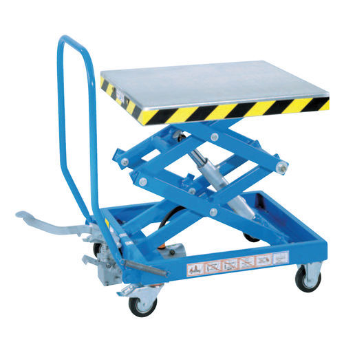 Mesa elevadora de doble tijera - HF 2 KL-250 - Gruse Maschinenbau - manual / móvil / para cargas pesadas