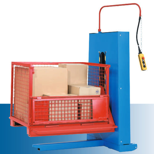 Volteador eléctrico - BN-HK series - Gruse Maschinenbau - hidráulico / para contenedores / elevador