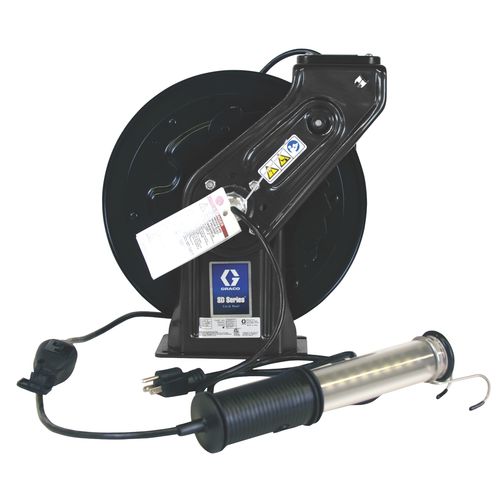 Enrollador de cables - SD 10  - GRACO - retráctil / para uso intensivo / para obra de construcción