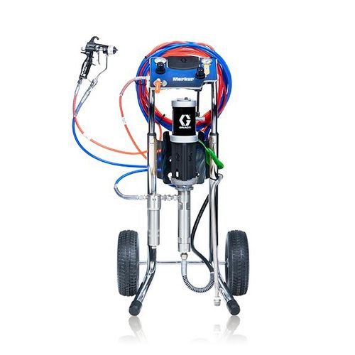 Unidad de proyección móvil - MERKUR - GRACO - de pintura