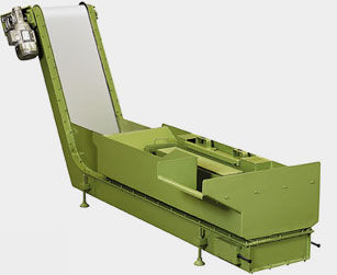 Transportador de cinta magnética - IR series - Alteyco - en Z / de transporte / de virutas