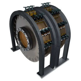 Caja para cuerpo de anillos rozantes para la transmisión de corriente y de señales - Mersen Power Transfer Technologies