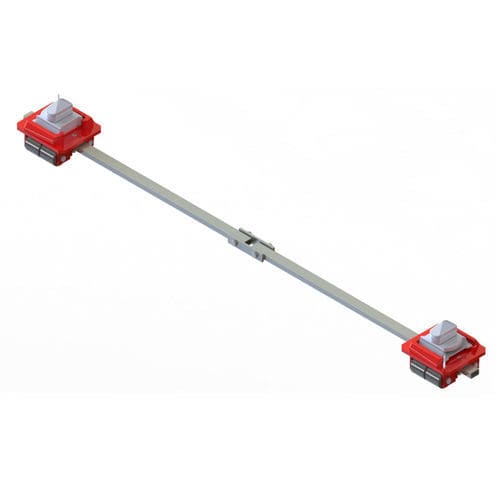 Rodador para carga pesada - F6-c - GKS-PERFEKT - para 4 puntos de carga / para contenedores