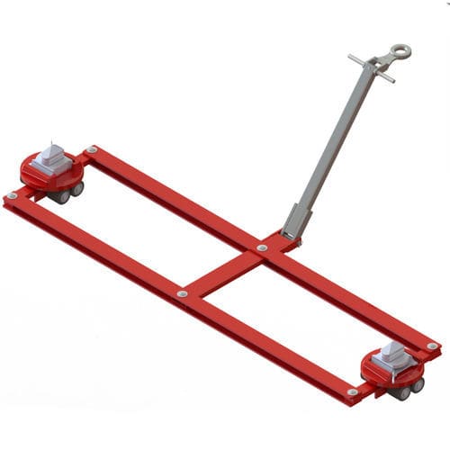 Rodador para carga pesada - TL6-c - GKS-PERFEKT - para 4 puntos de carga / para contenedores