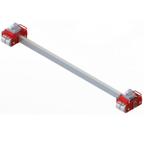 Rodador para carga pesada - F20-c - GKS-PERFEKT - para 4 puntos de carga / para contenedores
