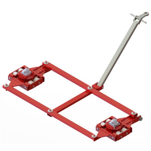 Rodador para carga pesada - TL20-c - GKS-PERFEKT - para 4 puntos de carga / para contenedores