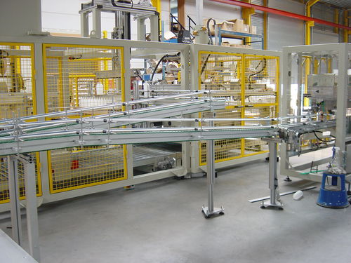 Transportador con cadena - CD083 - Delta Engineering - horizontal / de transporte / para contenedores