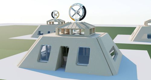 Generador eléctrico - Vetrodom  - Poduhvat