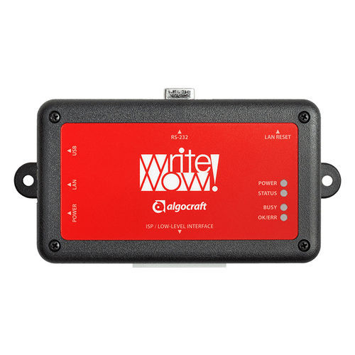 Programador 12 V - WriteNow!  - algocraft - RS232 / USB 2.0 / compacto