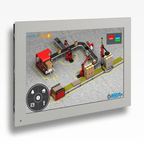 Panel PC TFT LCD - LP40TF - SERAD - retroiluminación LED / con pantalla táctil / 15"