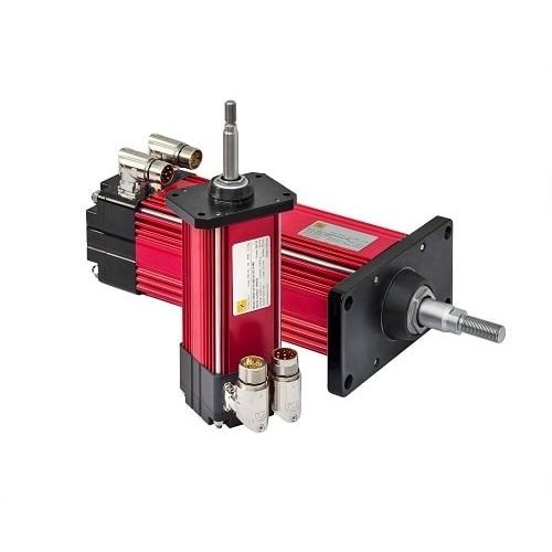 Cilindro eléctrico - DA series - SERAD - de pistón / de doble efecto / con motor brushless DC