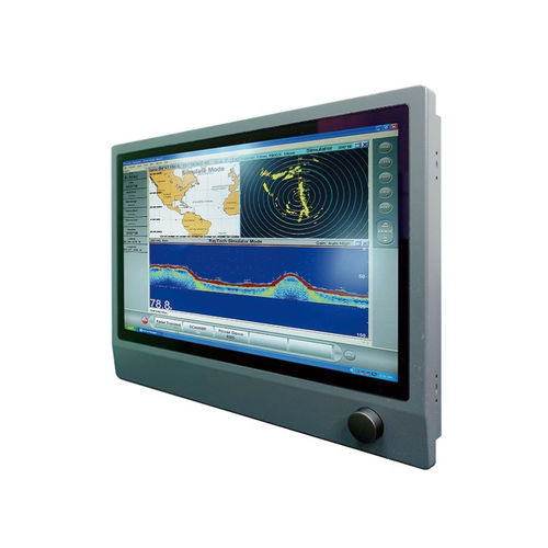 Monitor LCD - NPD1569 - Litemax Electronics Inc. - con pantalla táctil multipuntos / retroiluminación LED / marino