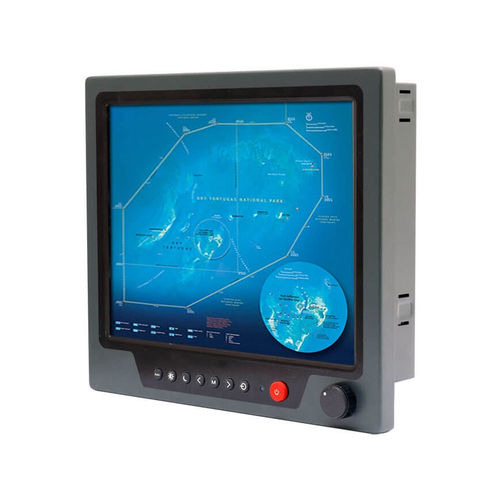 Monitor LCD - NPD1236 - Litemax Electronics Inc. - con pantalla táctil resistiva / marino / 12,1"